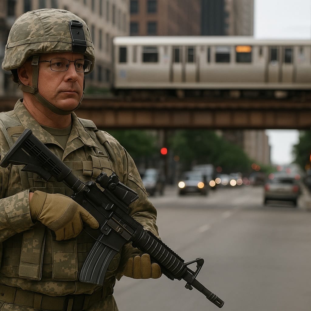 National Guard Brings Peace To Chicago By Restricting Shootouts To Scheduled Times