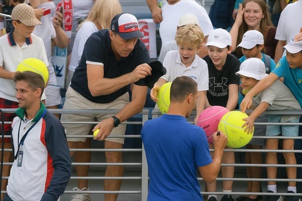 Polish CEO Showcases Business Acumen By Snatching Child’s Hat At U.S. Open