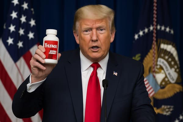 Trump Links Autism to Tylenol - Orders Nationwide Cabinet Raids