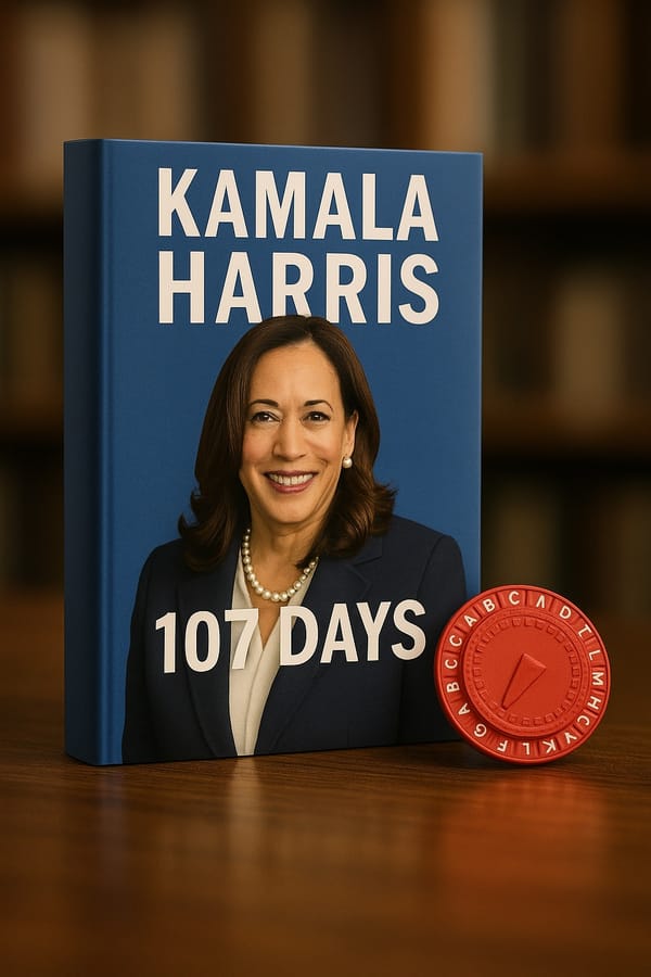 Kamala Harris’ Book Comes With Decoder Ring, Amazon Lists It Under Puzzles & Games