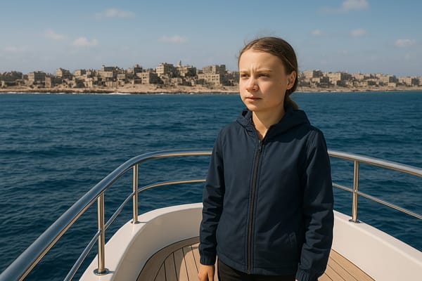 Greta Thunberg Sails Into Gaza On Superyacht To Lecture Militants About Carbon Emissions